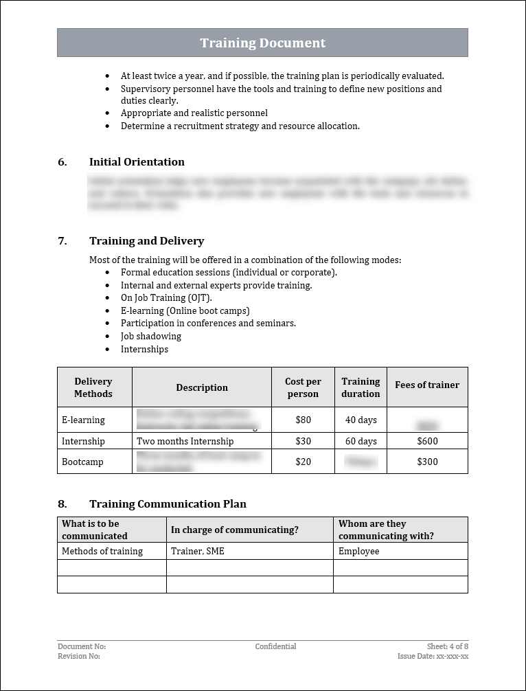 Training Document