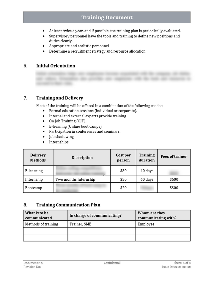 Training Document