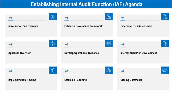 Establishing an Internal Audit Function 