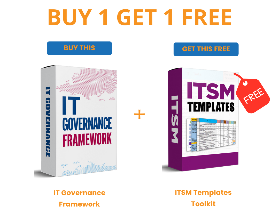 IT Governance Framework + ITSM Templates Combo Offer